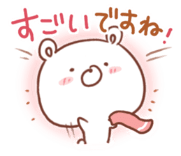 soft & cheer GOOD bear sticker #11183401