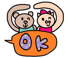 cute ordinary conversation sticker109 sticker #11183624