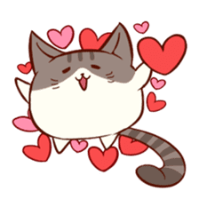 Mametsubu Cats sticker #11184187