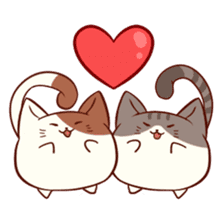 Mametsubu Cats sticker #11184188