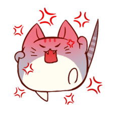 Mametsubu Cats sticker #11184197