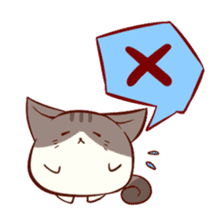 Mametsubu Cats sticker #11184204