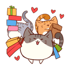 Mametsubu Cats sticker #11184209