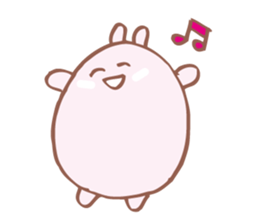 Lapse of memory rabbit sticker #11184784