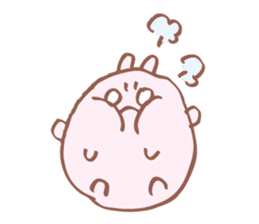 Lapse of memory rabbit sticker #11184785