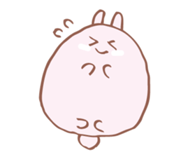 Lapse of memory rabbit sticker #11184787