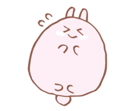 Lapse of memory rabbit sticker #11184787