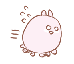 Lapse of memory rabbit sticker #11184788