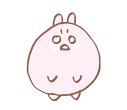 Lapse of memory rabbit sticker #11184790