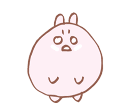 Lapse of memory rabbit sticker #11184790