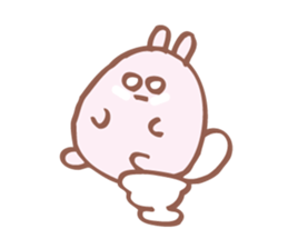 Lapse of memory rabbit sticker #11184792