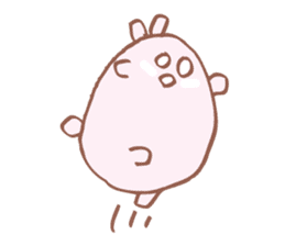 Lapse of memory rabbit sticker #11184794