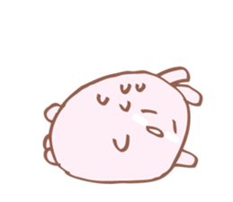 Lapse of memory rabbit sticker #11184796