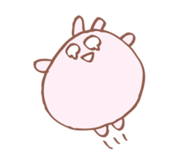 Lapse of memory rabbit sticker #11184800