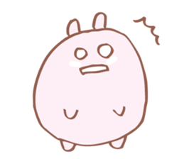 Lapse of memory rabbit sticker #11184801