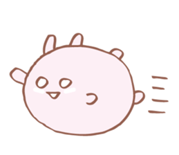 Lapse of memory rabbit sticker #11184802