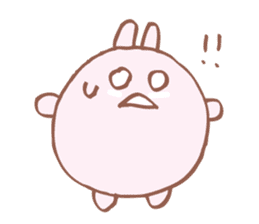 Lapse of memory rabbit sticker #11184803