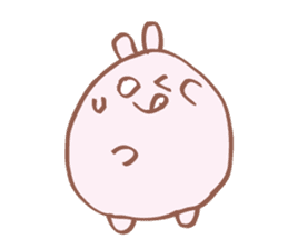 Lapse of memory rabbit sticker #11184806