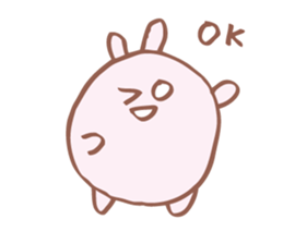 Lapse of memory rabbit sticker #11184807