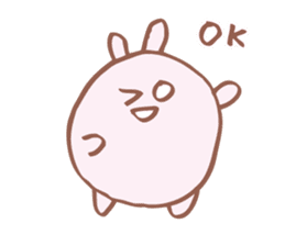 Lapse of memory rabbit sticker #11184807