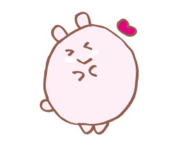 Lapse of memory rabbit sticker #11184809