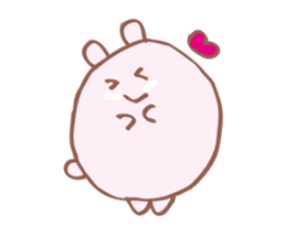 Lapse of memory rabbit sticker #11184809