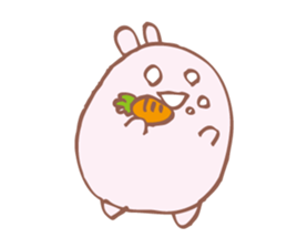 Lapse of memory rabbit sticker #11184815