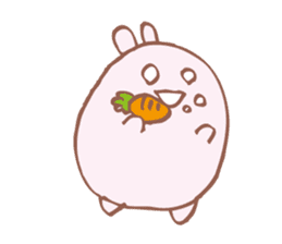 Lapse of memory rabbit sticker #11184815