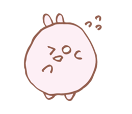 Lapse of memory rabbit sticker #11184816