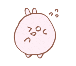 Lapse of memory rabbit sticker #11184816