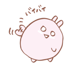 Lapse of memory rabbit sticker #11184817