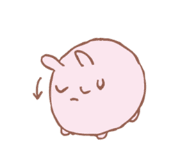 Lapse of memory rabbit sticker #11184821