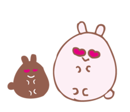 Lapse of memory rabbit sticker #11184823