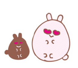 Lapse of memory rabbit sticker #11184823