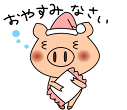 Stickers of pig sticker #11184827