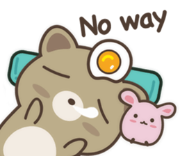 Strawberry Cat Life English sticker #11185159