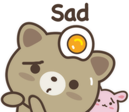 Strawberry Cat Life English sticker #11185183