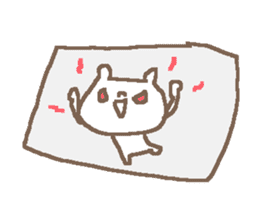 English pop sticker cute bear! sticker #11185623