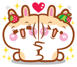 Cherry Mommy 's Rabbits-Kobe v.s. Berry sticker #11185705