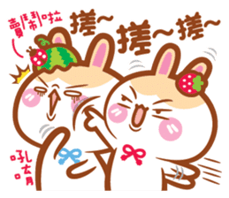 Cherry Mommy 's Rabbits-Kobe v.s. Berry sticker #11185717