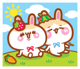 Cherry Mommy 's Rabbits-Kobe v.s. Berry sticker #11185720