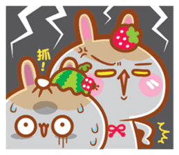 Cherry Mommy 's Rabbits-Kobe v.s. Berry sticker #11185726