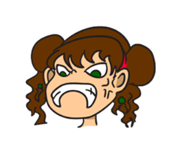 Sally The Cute Girl sticker #11185866