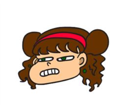 Sally The Cute Girl sticker #11185871