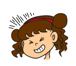 Sally The Cute Girl sticker #11185879