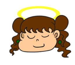 Sally The Cute Girl sticker #11185880