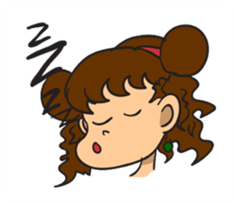 Sally The Cute Girl sticker #11185887