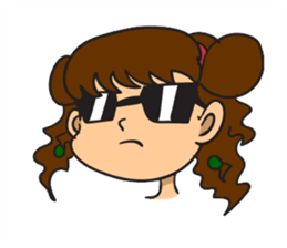 Sally The Cute Girl sticker #11185889