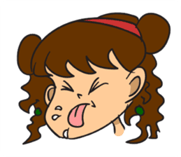 Sally The Cute Girl sticker #11185894