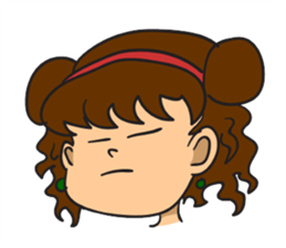 Sally The Cute Girl sticker #11185897